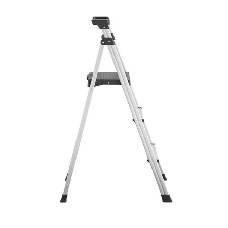 Cosco Lite Solutions 5 ft. H Aluminum Step Ladder Type II 225 lb. capacity 20-552-ABL